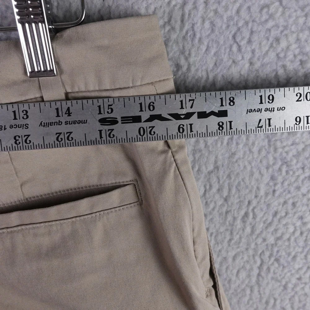 Birddogs Boomstick Khaki Chino Pants Mens 32x28 Tan Stretch Cotton Twill Tapered
